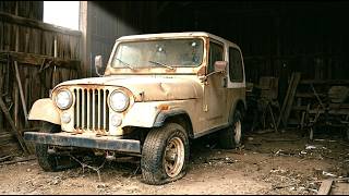 1984 Jeep Wrangler CJ7 Restomod | ASMR Car Restoration | From Dry Storage Relic to Showroom Ready