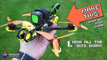 Quadcopter bouwen voor beginners (2023): Deel 1/4 - Wat alle onderdelen doen!