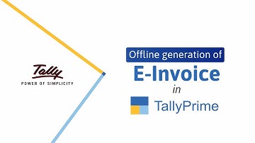 How to Generate e-Invoices Offline (Hindi) | TallyHelp