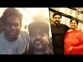 simbus mother usha rajender and yuvan sing a song in santhanams sakka podu podu raja