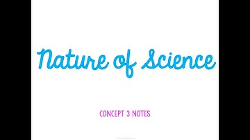 Unit 1 Science Foundations Concept 3 Notes  *UPDATED*