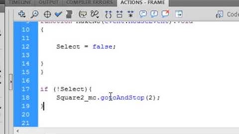 Flash Tutorial Request 7 Boolean Yes No