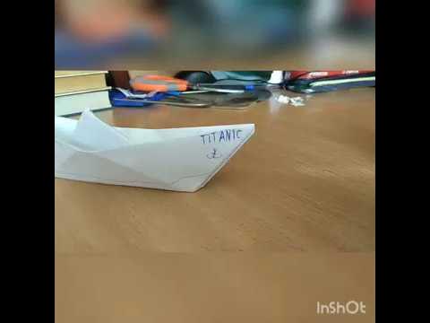 Бумажный титаник мини фильм 2020года - YouTube
