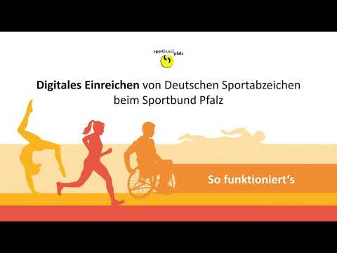 Deutsches Sportabzeichen: Digitale Einreichung beim Sportbund Pfalz (Erklärvideo)