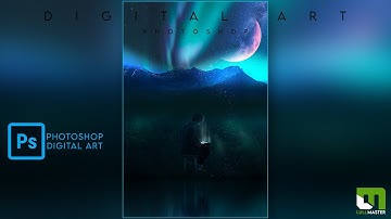 Photoshop Digital Art Tutorial | Book Reading Photo Manipulation Tutorial | Motion Vecty