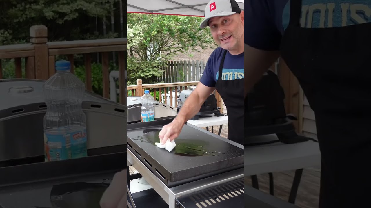 How To Season A New Flat Top Griddle Grill Howto Shorts30