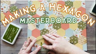 Hexagon Masterboard Using Hexagon Punches