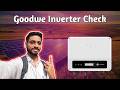 HOW TO CHECK GOODWE INVERTER
