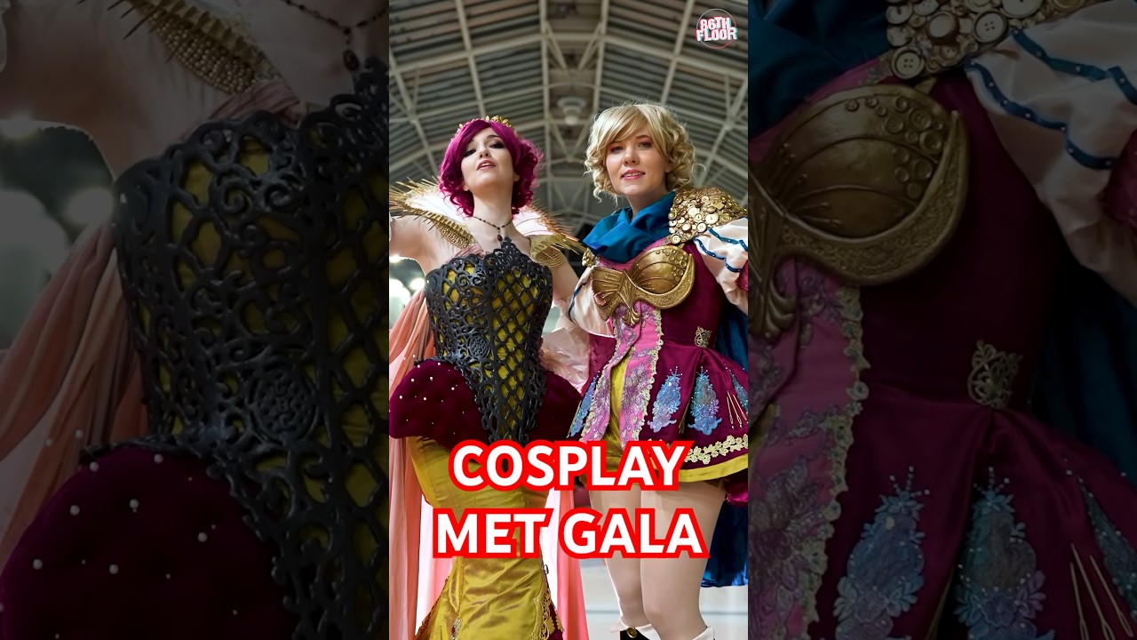 😎 COSPLAY MET GALA LOOKS ✨ #shorts