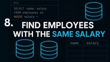 Find Employees with the Same Salary Using SQL | SQL Tutorial