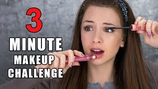 3 MINUTE MAKEUP CHALLENGE!