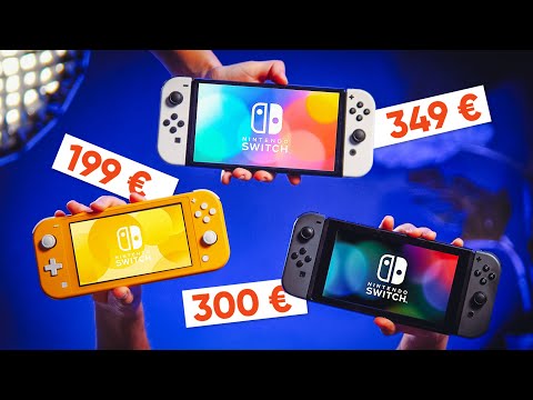 QUELLE Nintendo SWITCH choisir ? (Switch OLED / Switch / Switch Lite)