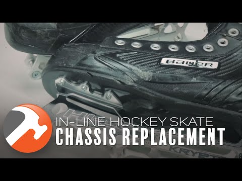 In-Line Hockey Skate Chassis Replacement