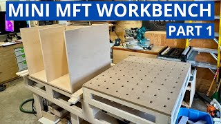 Making the Miniature Version of My DIY MFT Workbench  Plans, MFT Top, Systainer Storage Base