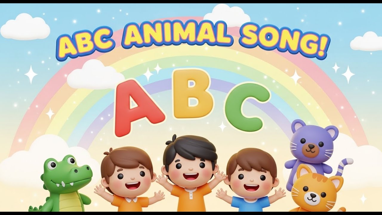 Learn ABC with Animals – Fun Nursery Rhymes for Kids - YouTube