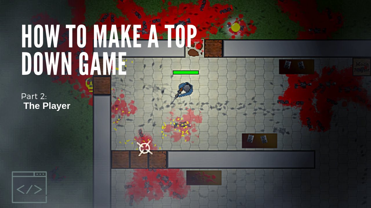 How To Make A Top Down Game - Construct 3 - Part 2 - The Player - YouTube