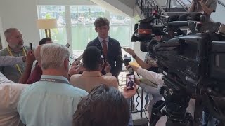 Texas speaks at SEC Media Days