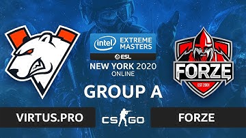 CS:GO - Virtus.pro vs. forZe [Train] Map 3 - IEM New York 2020 - Group A - CIS
