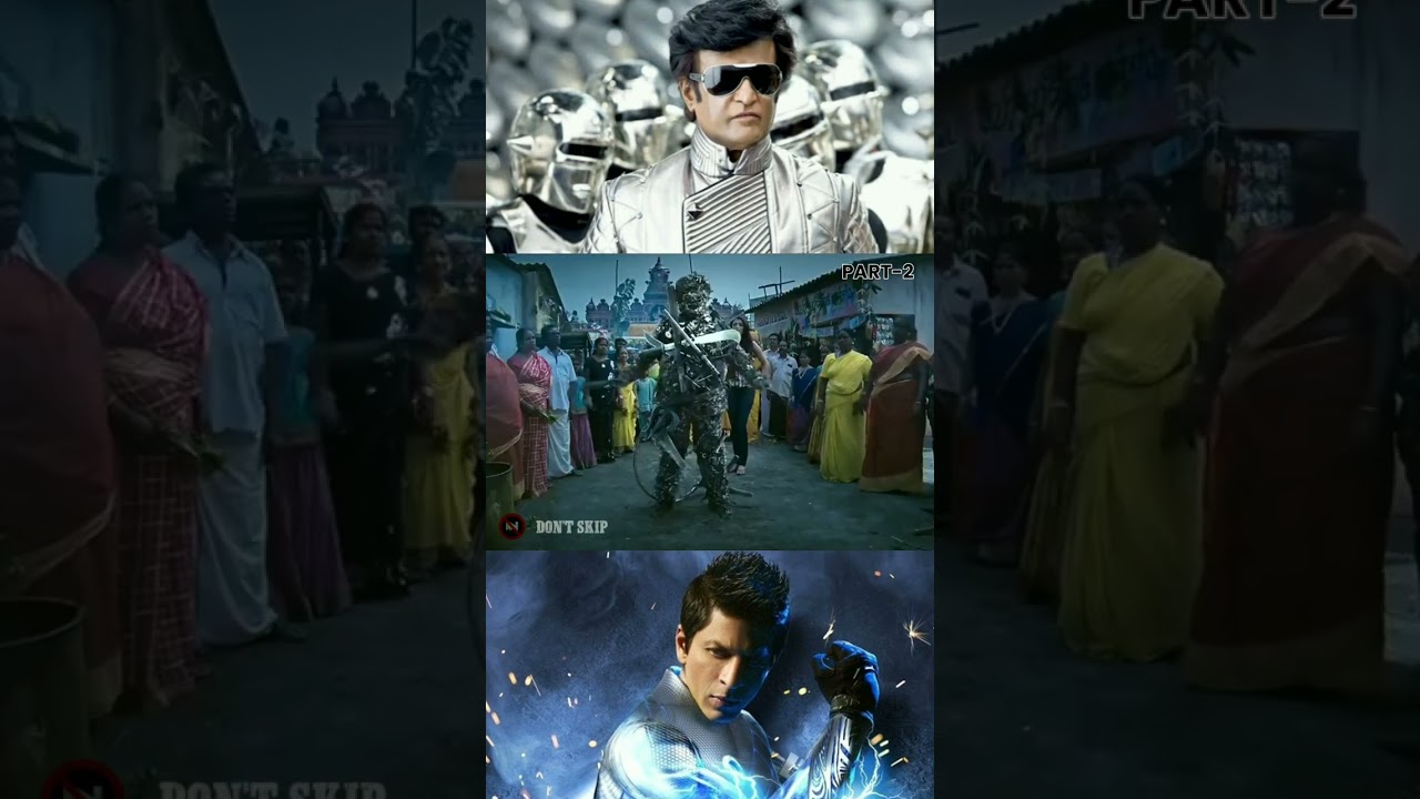 Who has more skills & Powers ? _ Chitti Robo vs G one _ Rajinikanth vs Shahrukh Khan 