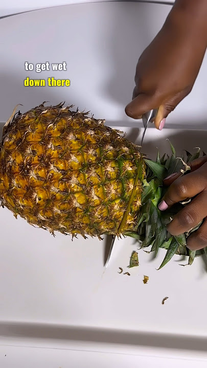 Get wet down there with this okra & pineapple water. #foodshorts #recipeshorts #okra #fypyoutube #fy