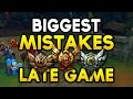 BIGGEST LOW ELO MISTAKES LATE GAME - How to fix them and win more (League of Legends)