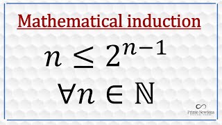 Mathematical induction with inequality