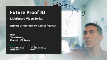 Future Proof IO – Remote Direct Memory Access (RDMA) | Lightboard Session 3