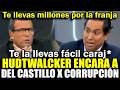 Hudtwalcker DESTRUY3 en vivo a Del Castillo x escándalo de Corrupción de la Franja a canales peques
