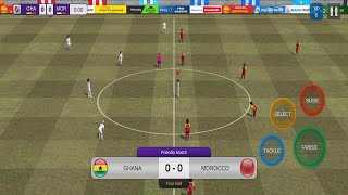 Ghana vs Morocco football fifa world cup gameplay |soccer game ⚽