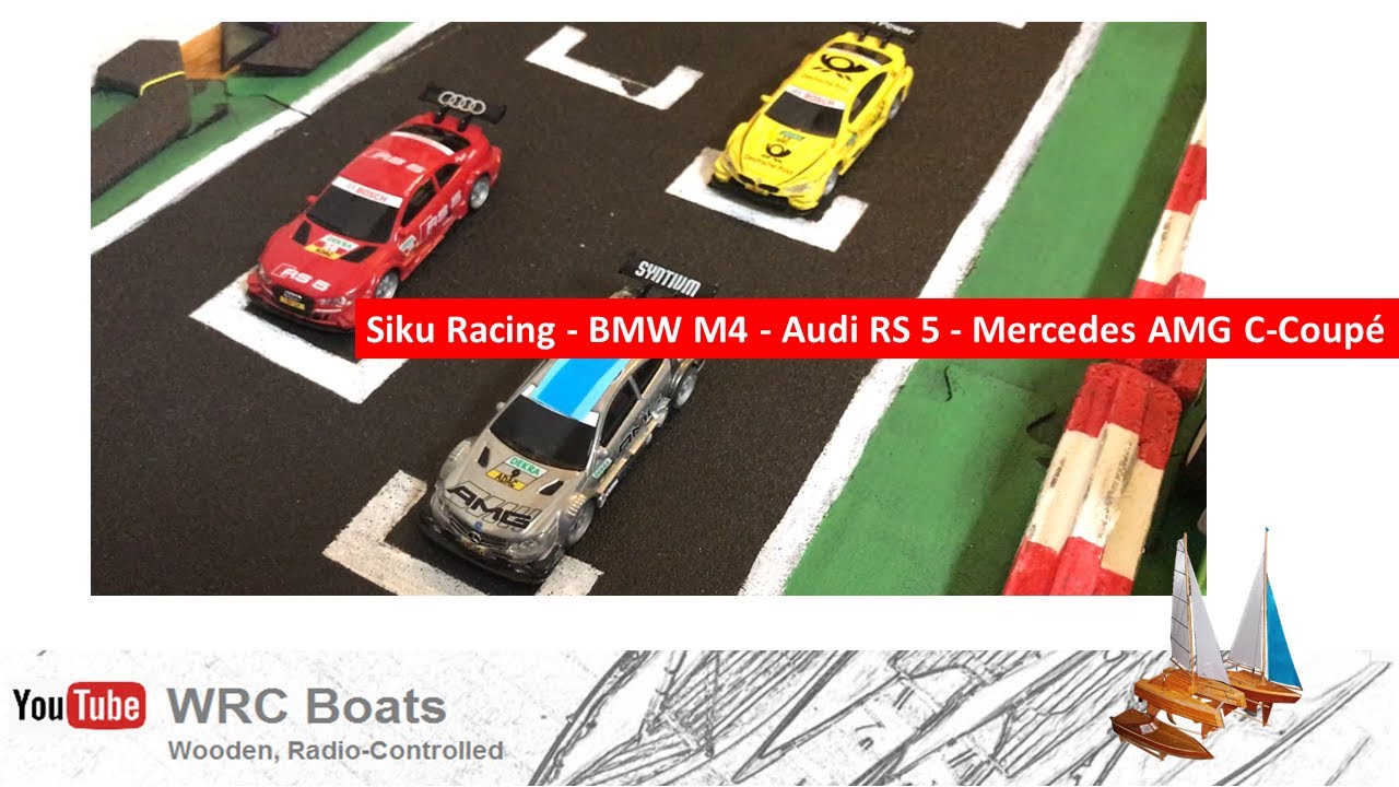 Siku Racing - BMW M4 / Audi RS5 / Mercedes AMG C-Coupé - YouTube