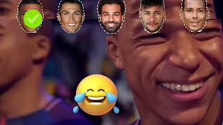 Wax figure: Ronaldo Vs Mbappe Vs Neymar Vs Salah Vs Virgil Van Dijk #football