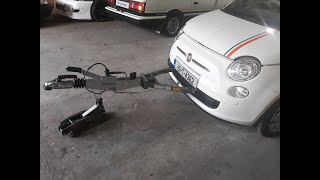 Charlie & Me show you our new AFrame for towing our FIAT 500