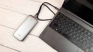 Многофункциональный USB-C адаптер Ugreen CM440: поддержка SATA\NVME SSD, HDMI 4K\60 Гц, USB 3.2