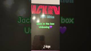 Unboxing JACK IN THE BOX physical album!💜잭 인 더 박스 피지컬 앨범 언박싱💜#jackinthebox #albumunboxing #jhope