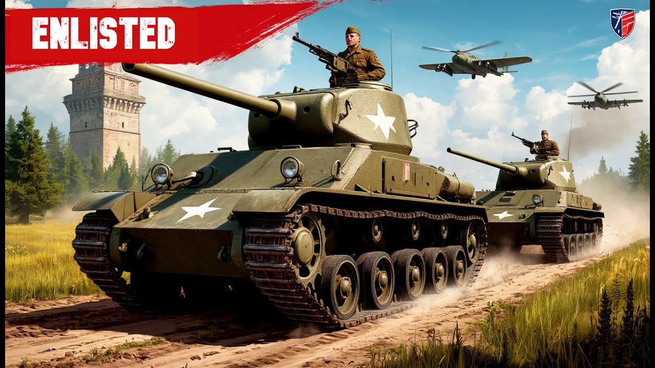 Стрим по Enlisted — Погружение в эпичные сражения Второй мировой!
