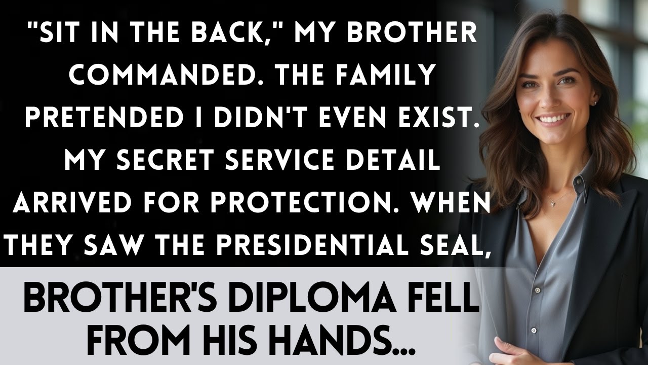 На выпускном у брата меня проигнорировали, а потом появился мой телохранитель