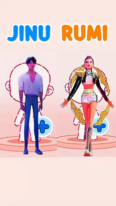 HOW TO MAKE RUMI AND JINU IN AVATAR WORLD #avatarworld