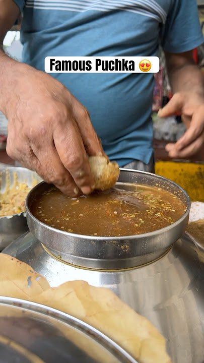 Famous Kolkata puchka panipuri|Street food #shorts