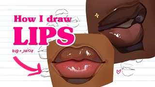 How I Draw Lips 