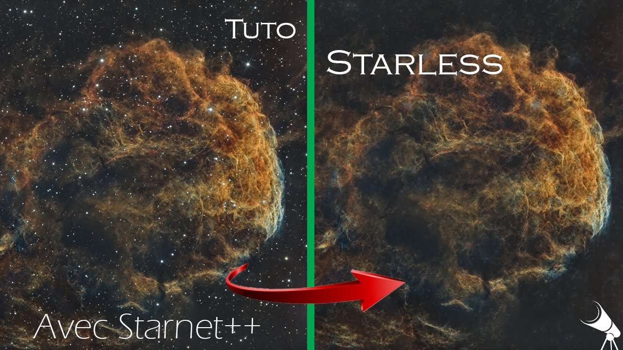 Tuto starless avec Starnet++