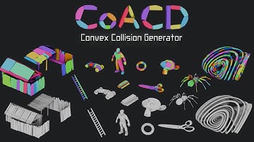 CoACD Blender | Advanced Convex Collision Generator | Update 1.0.15