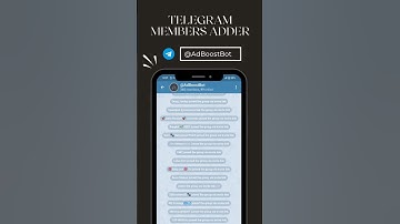 Telegram Members Adder Bot @AdBoostBot 🚀