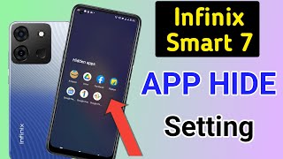 How to lock & hide apps in Infinix smart 7 | Infinix smart 7 app hide setting kaise kare screenshot 3