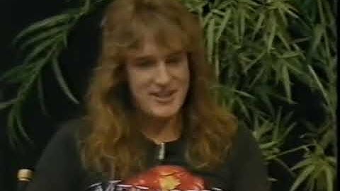 Megadeth - Interview 1987