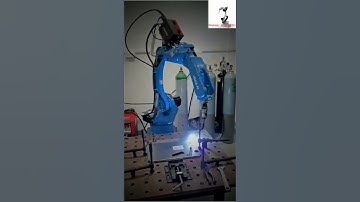 automatic welding robot 6 Axis welding robotic arm machine with 1500mm arm length #weldingrobot