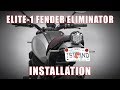 How to install an Elite-1 Fender Eliminator on a 2016+ Yamaha XSR900 by TST Industries