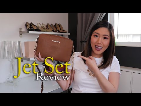 MICHAEL KORS Jet Set Crossbody Review - What Fits Inside - What's