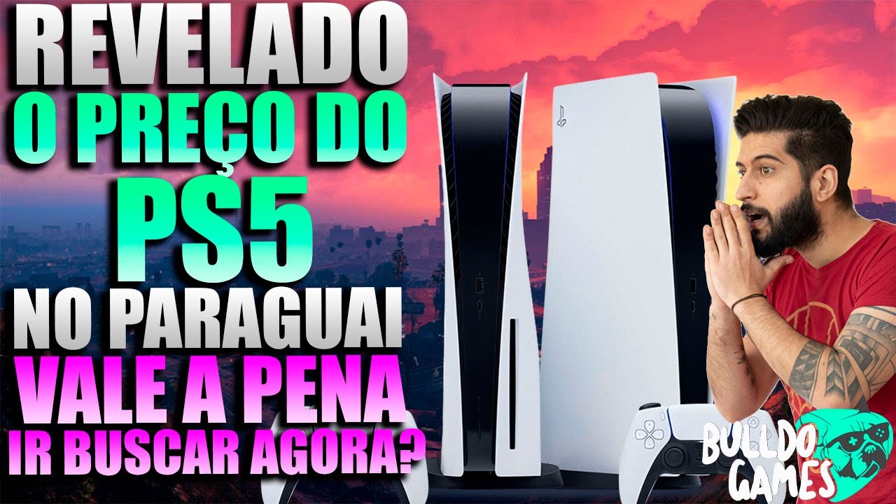 Playstation 5 Paraguai – Onde comprar, modelos e preços! 