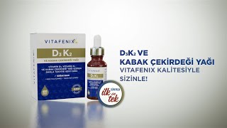 Vitafenix Ile D3K2 Dünyada Ilk Kez Kabak Çekirdeği Yağı İle