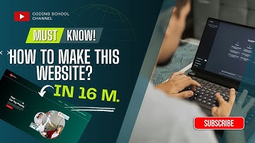 How to make a website using html and css? Html css tutorial for beginners.